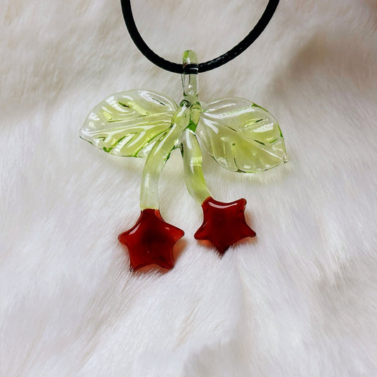 Starcherry Handmade Glass Pendant