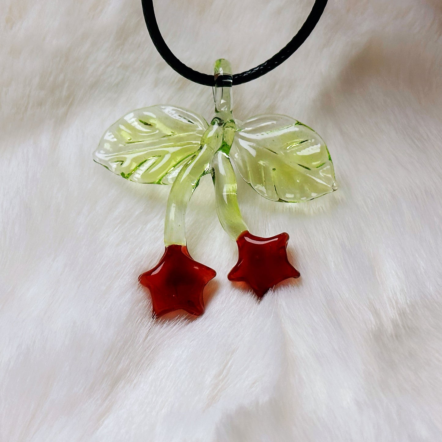 Starcherry Handmade Glass Pendant