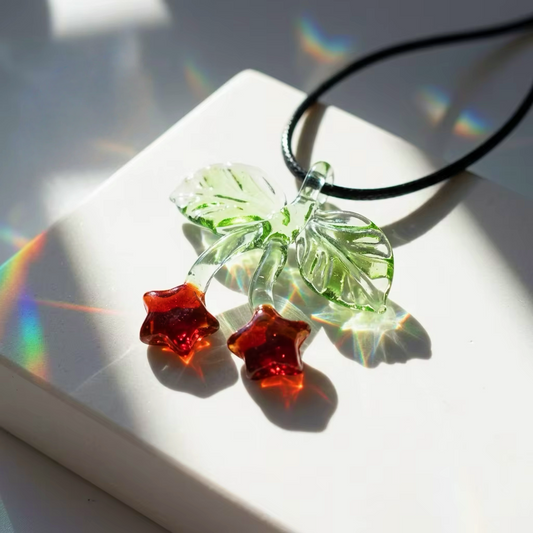 Starcherry Handmade Glass Pendant