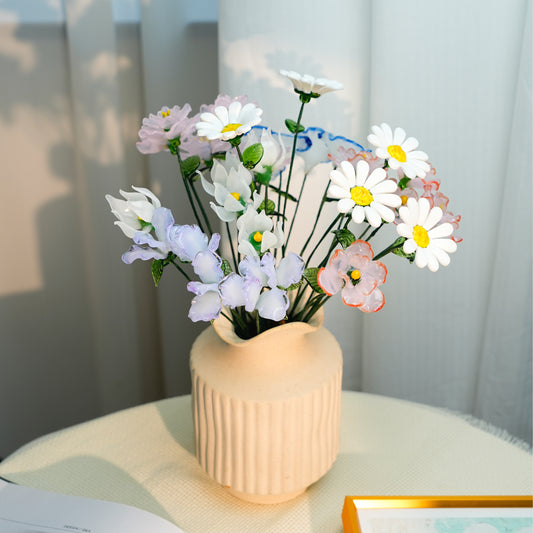 Handmade Glass Birth Month Flowers