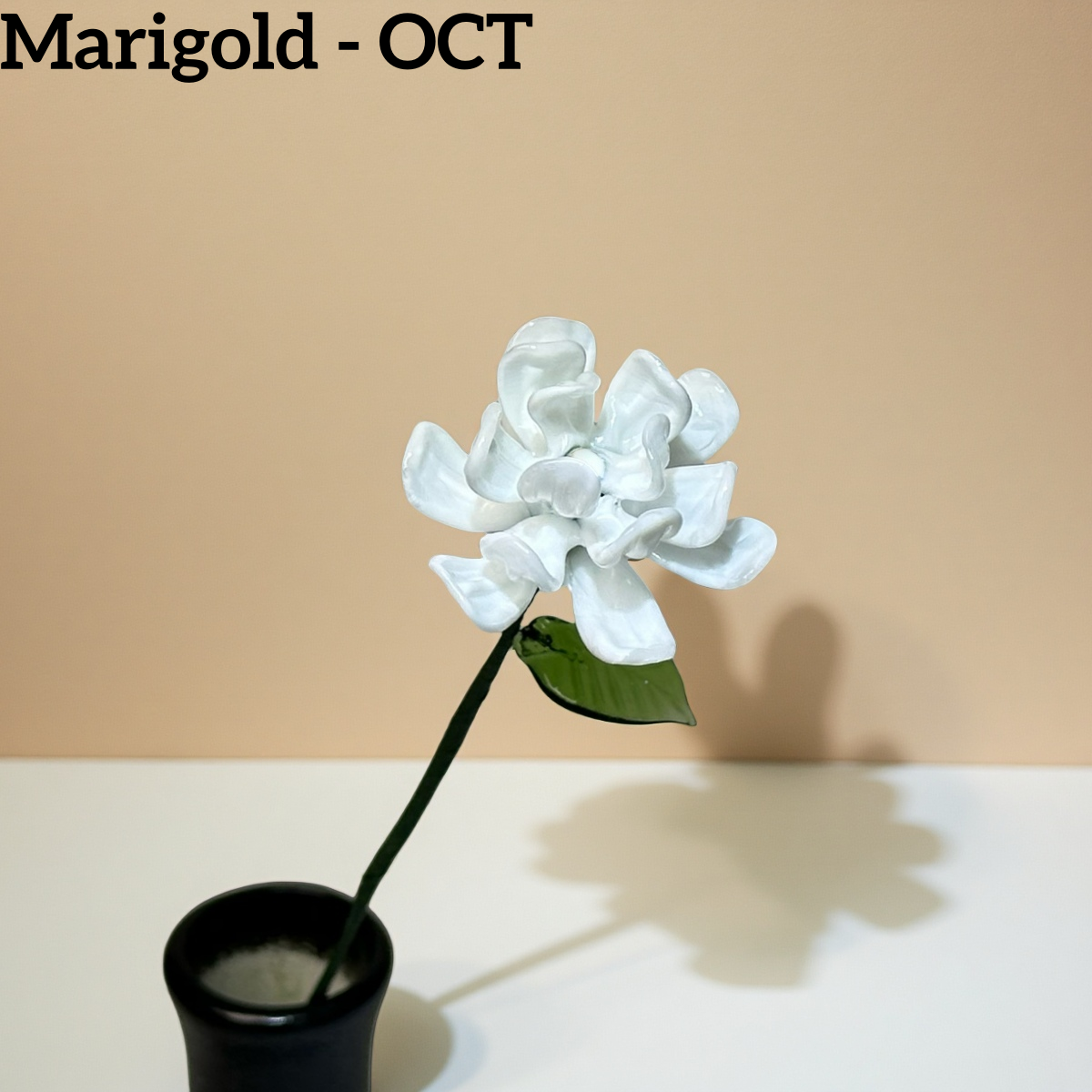Handmade Glass Birth Month Flowers