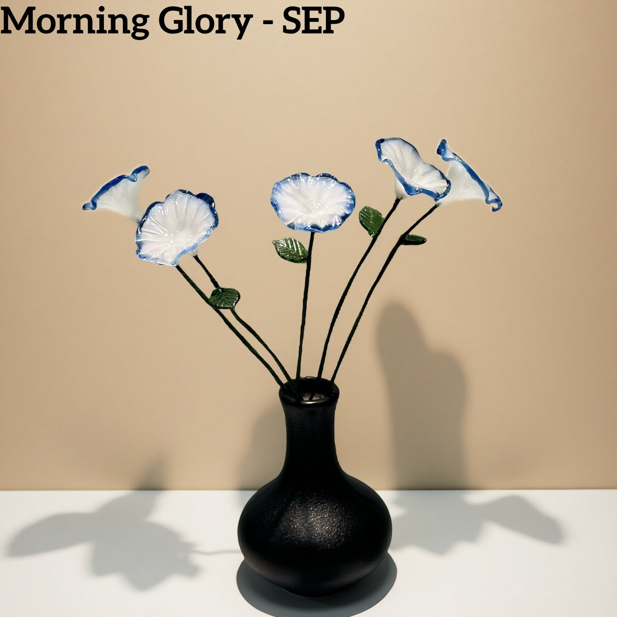 Handmade Glass Birth Month Flowers